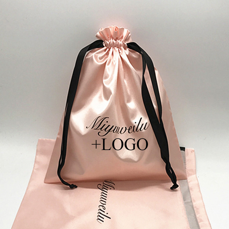 Luxury Skincare Packaging - 20PCS Luxury Satin Hair Pouch Packaging