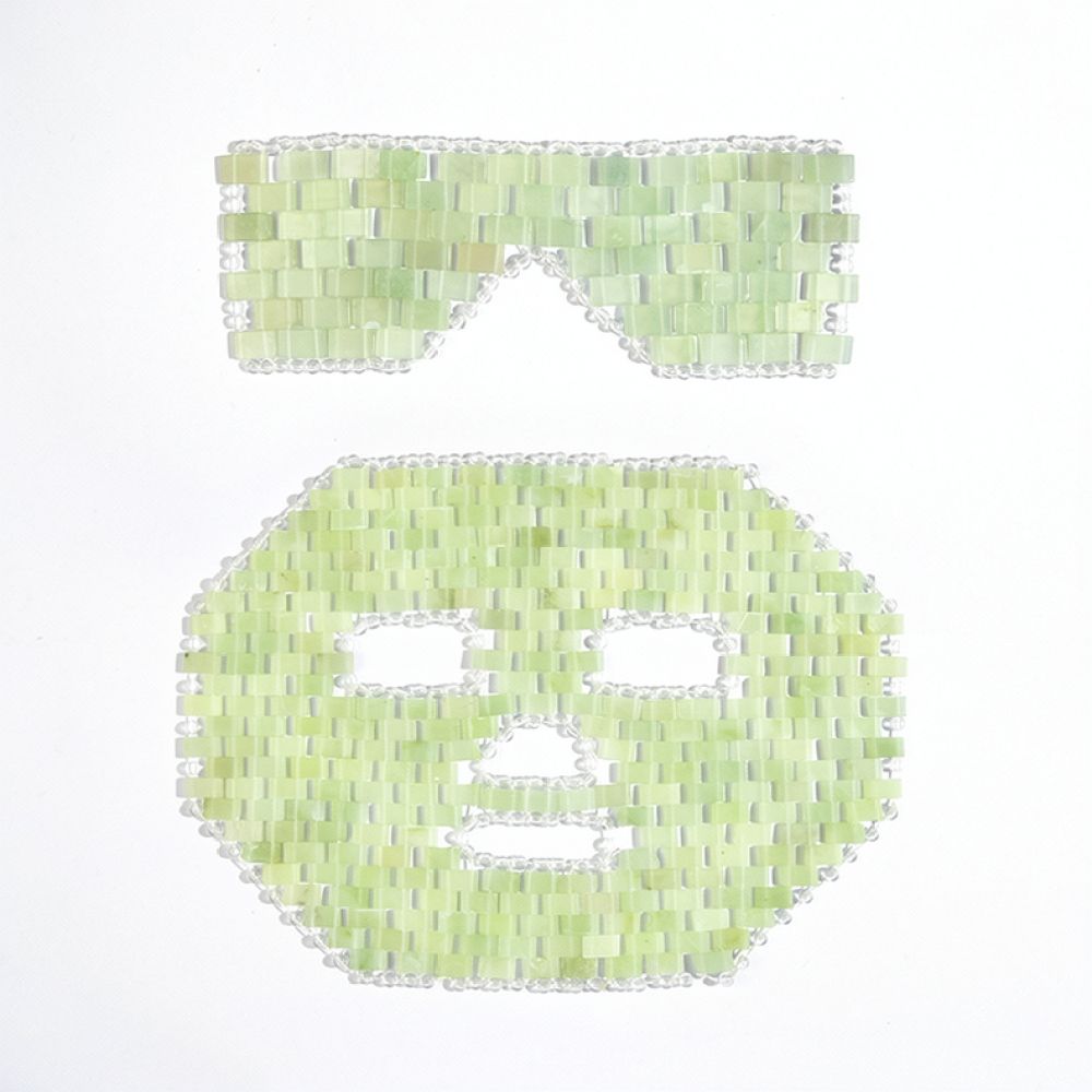 Natural Stone Xiu Jade Eye Mas - Luxury Skincare Tools recension och pris
