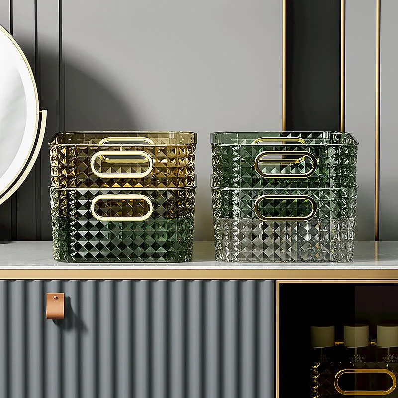 Desktop Cosmetics Storage Box  - Luxury Skincare Tools recension och pris