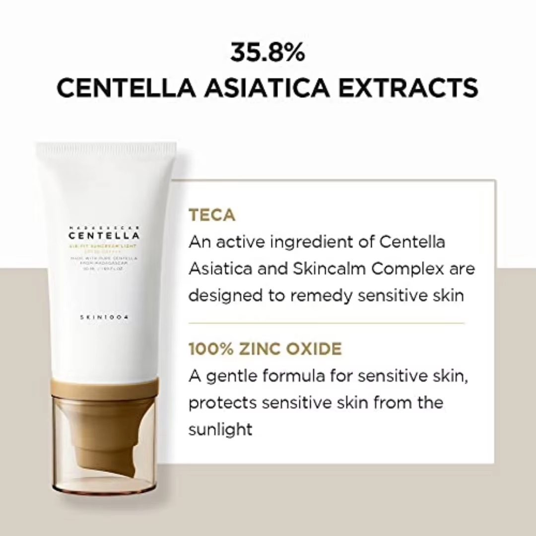 SKIN1004 Centella Sunscreen 8  - Luxury Skincare Brands recension och pris
