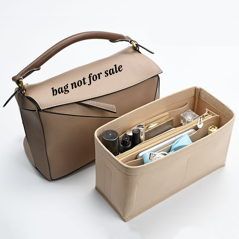 Women Felt Insert Bag Purse Or - Luxury Skincare And Makeup Brands recension och pris