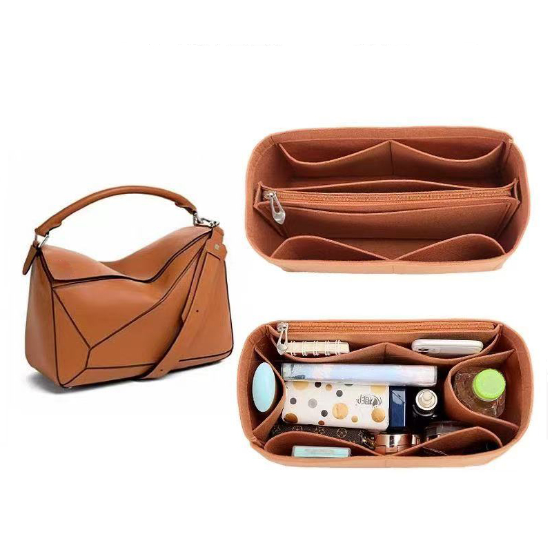 Women Felt Insert Bag Purse Or - Luxury Skincare And Makeup Brands recension och pris