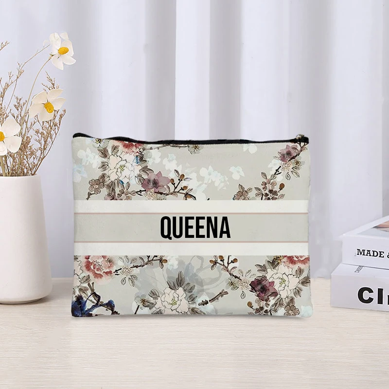 Custom Name Vintage Makeup Bag - Luxury Skincare And Makeup Brands recension och pris