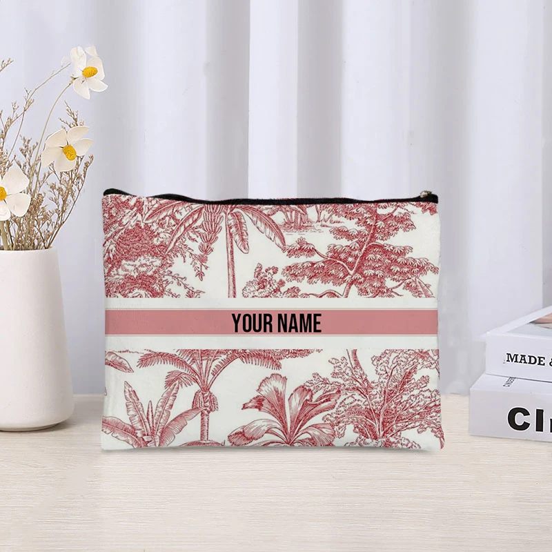 Custom Name Vintage Makeup Bag - Luxury Skincare And Makeup Brands recension och pris