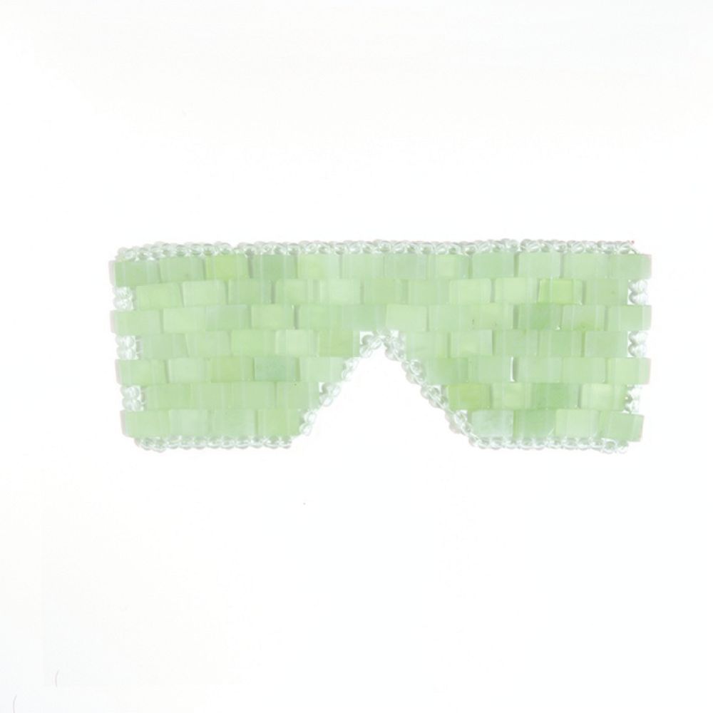 Hand Woven Xiu Jade Eye Mask N - Luxury Skincare Tools recension och pris