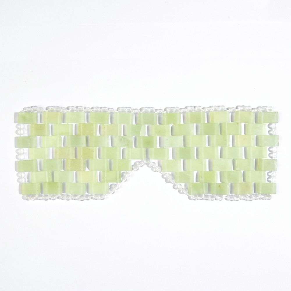 Hand Woven Xiu Jade Eye Mask N - Luxury Skincare Tools recension och pris