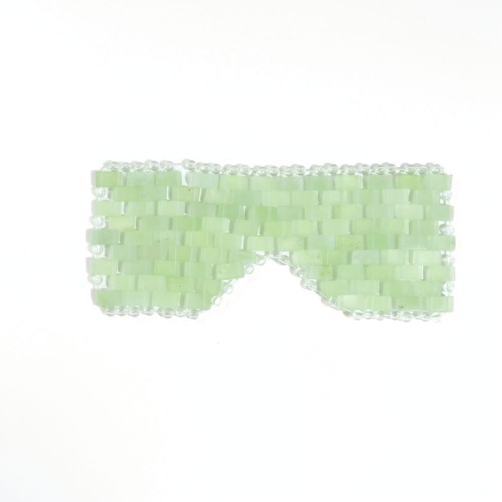Hand Woven Xiu Jade Eye Mask N - Luxury Skincare Tools recension och pris